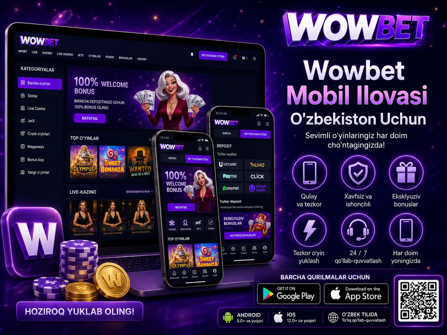Wowbet Mobil Ilovasi